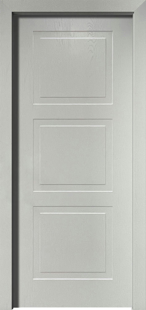 Экошпон с фрезеровкой дуб фактурный белый 8029 Nova 3ПГ