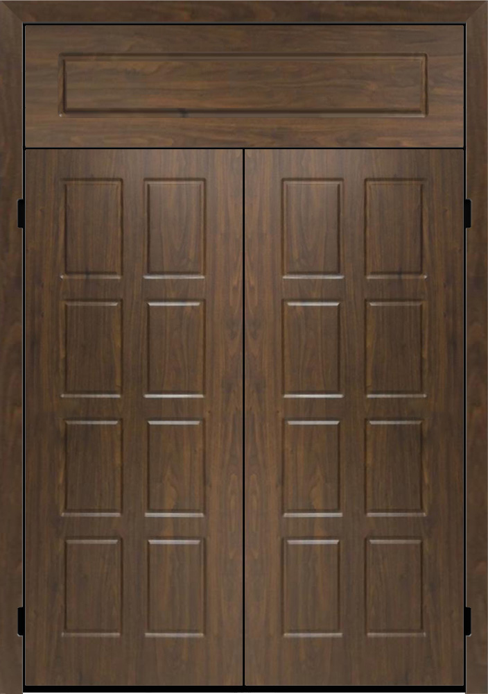 Экошпон с фрезеровкой мореная береза ZB 088-2 ДСФ